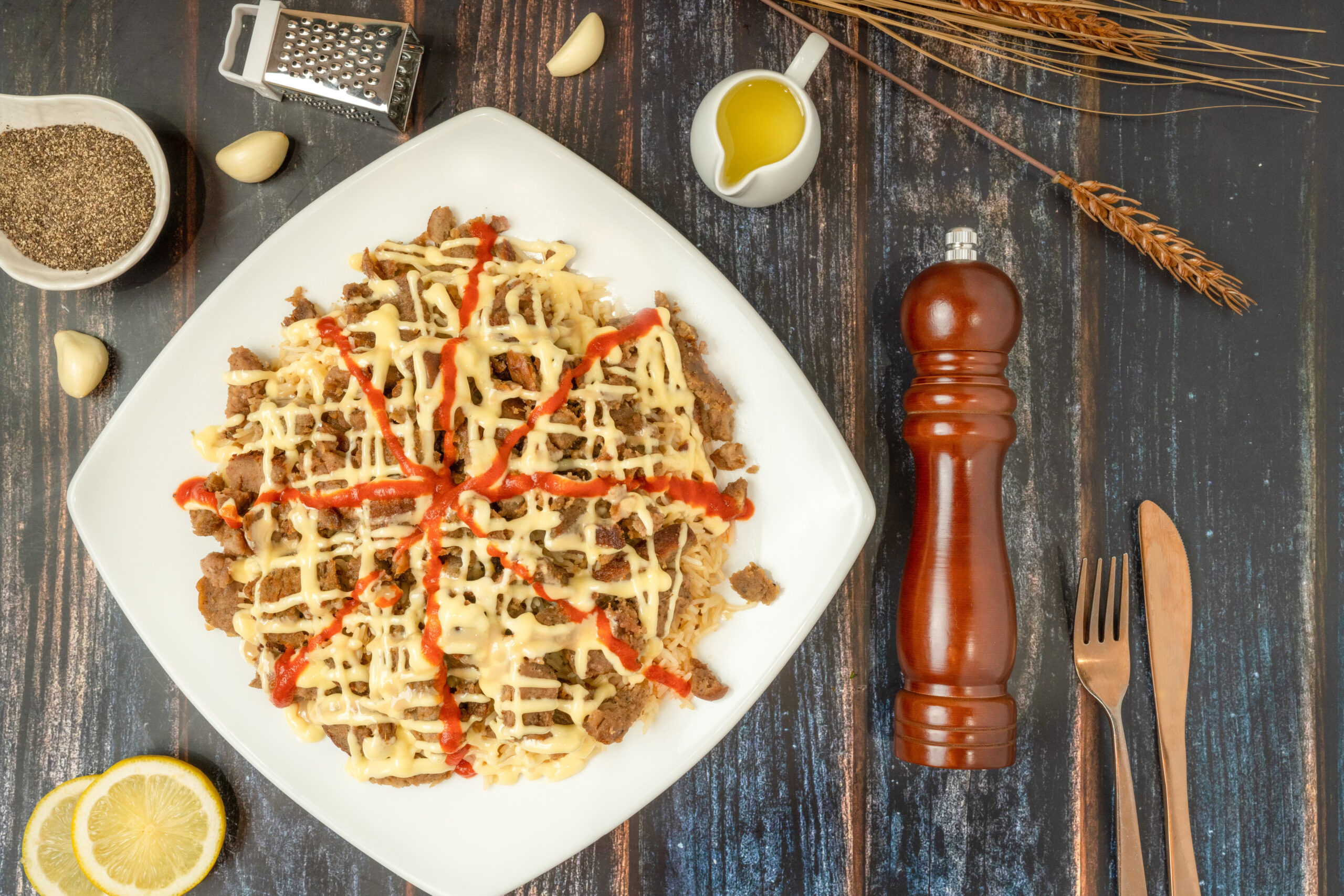 Gyro Shawarma on Fries