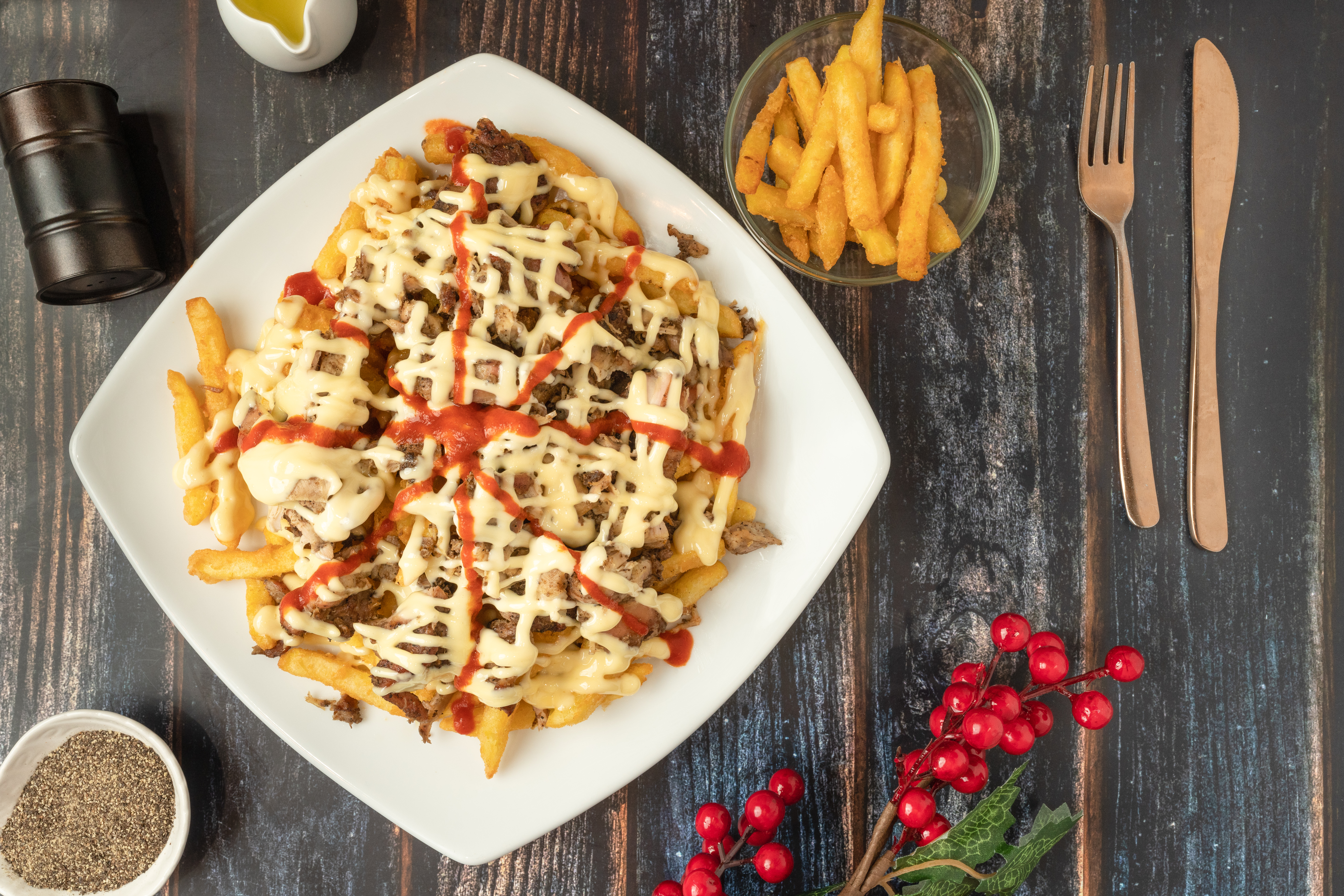 Chicken Shawarma on Fries